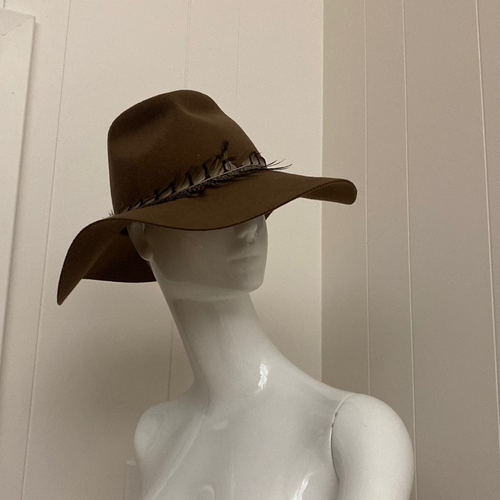 Free People brown floppy hat